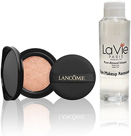 LancĂ´me Teint Idole Ultra Cushion Long-wearing Liquid Oil-free Foundation SPF 50 Refill Bundle With La Vie Paris Pure Almond Infused Makeup Remover 2 oz. (310 BISQUE C)
