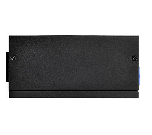 SilverStone Technology 500W SFX-L Form Factor 80 PLUS GOLD Full Modular Lengthened Power Supply with +12V single rail, Active PFC (SX500-LG)