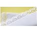 6/12 Pack of Ladies White Perfect Wedding Lace Cotton Handkerchiefs
