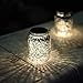 Solar Mercury Glass Jars 2 Pack Outdoor Table Lamps (Silver)