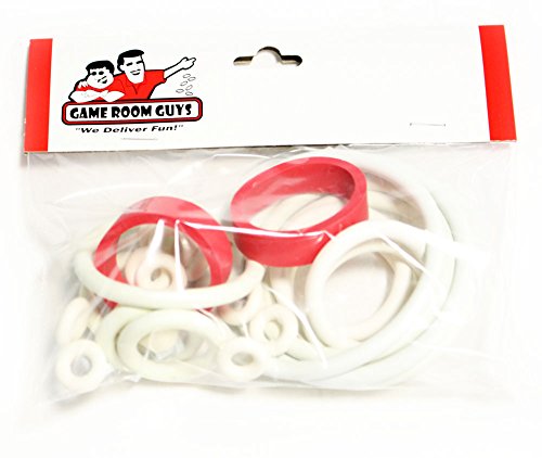 Game Room Guys Bally Hang Glider Pinball White Rubber Ring Kit