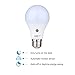 TOPCHANCES 7W E27 Dusk to Dawn Energy Save Smart Automatic Sensor LED Ball Bulbs, Cool White 6000K