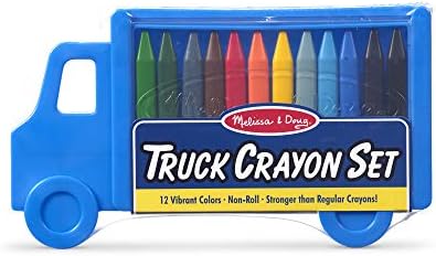 melissa and doug truck crayon set