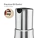 KOLPCTT healthy and Anticorrosion 304 Stainless Steel Olive Oil Bottle-All Made of Food Grade Material Oil Dispenser,Cruet For Vinegar,Soy sauce,silver