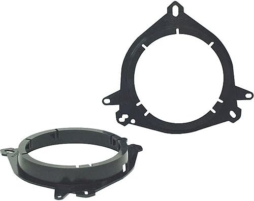6.5" and 6.75 Inch Plastic Aftermarket Speaker Adapter Mount Plates for Select Toyota Vehicles - Compatible Vehicles Listed Below