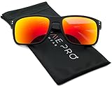 Active Sports Shades Fashion Sunglasses with Colorful Mirrored Lens