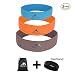 Banenu Booty Hip Resistance Bands Set of 3, Non-Slip Cotton Exercise Loop Bands - Fitness Bands for Body Shaping & Strength Training - Exercise Legs & Tights & Butt - Workout Bands for Women & Men primary