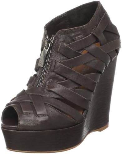 Rough Justice Women's Ceilo 2 Wedge Sandal,Dark Brown Flume,10 M US