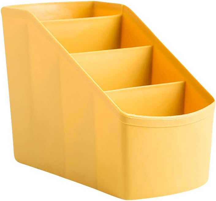 Plastic Multi-Grid Desktop Storage Box, Living Room Cosmetic Storage Box, Desktop Cosmetic Storage Box, Multipurpose Plastic Office Storage Box