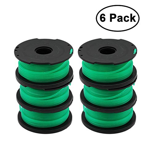 image for RONGJU 6 Pack Weed Eater Replacement Spools for Black and Decker GH300