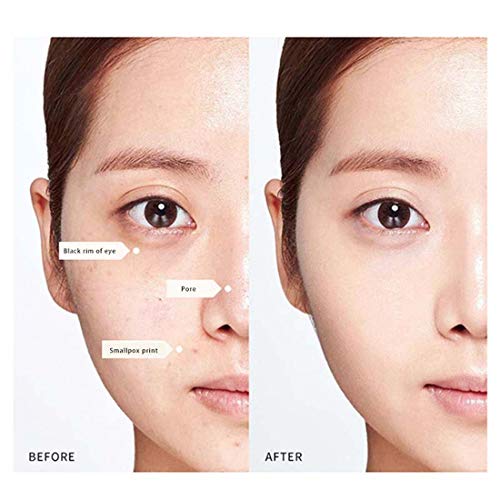 Little Gold Tube Foundation Concealer, Perfect Coverage Concealer, Waterproof Hypoallergenic Foundation, Acne Foundation Beauty, Skin Face Cover of Blemish Problem, Whelk, Spots, Tattoos(2PCS)