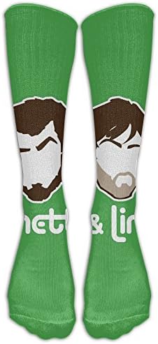 Over-the-Calf Compression Socks Rhett and Link Training Socks Crew Athletic Socks Long Sport Soccer Socks Soft Knee High Sock