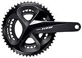 SHIMANO 105 Double Road Bicycle Crank Set - FC-R7000 (Black - 175MM, 53-39T W/O CG, W/O BB Parts)