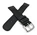 Men's Swiss Army Style Watchband - Color Black Size: 19mm Watch Band - by JP Leatherworks