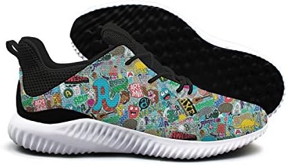 FGBLK Top Extinct Animals Mens Guys Custom Running Shoes