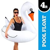 BigMouth Inc. Giant White Swan Pool Float