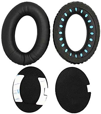 Earpad Cushions Ear Cushion with Memory Form Replacement Ear Cushions Replacement Bose Ear Pads Kit for Bose Quiet Comfort 2(QC2) Quiet Comfort 15(QC15) Quiet Comfort 25(QC25)