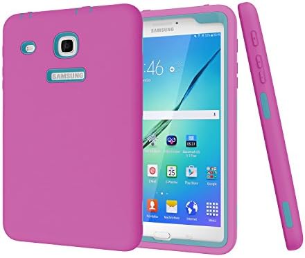 Galaxy Tab E 8.0 Case,Slim Heavy Duty Shockproof Armor Hard PC+Silicone Hybrid High Impact Resistant Defender Full Body Protective Cover for Samsung Galaxy Tab E 8.0 inch SM-T377 / SM-T378