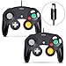 Gamecube Controller, VOYEE Wired Game Cube Gamepads 2 Pack for Nintendo Gamecube & Wii Console (Black) primary