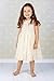 Bow Dream Lace Vintage Flower Girl's Dress Ivory 12