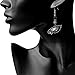 NFL Siskiyou Sports Womens Philadelphia Eagles Fan Bead Dangle Earrings One Size Team Color,black