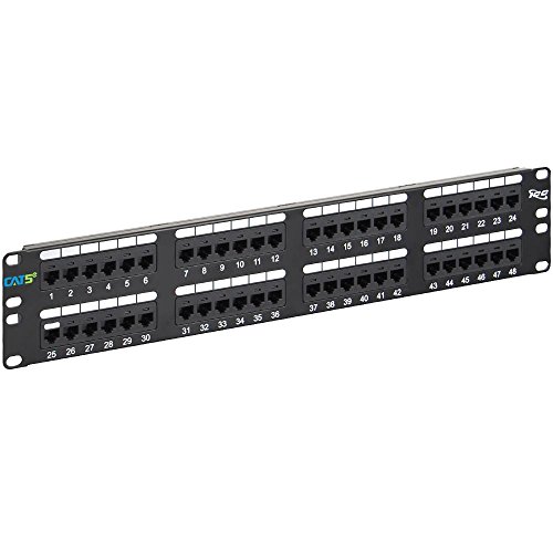ICC ICMPP0485E PatchPanel 48PT, CAT5E, 2RMS (ICC-ICMPP0485E)