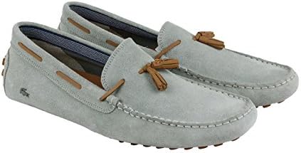 Lacoste Men's Cncrstssl7 Slip-On Loafer, Grey, 9 M US