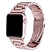Apple Watch Band, NO1seller Top Premium Solid Stainless Steel Replacement Watch Band Strap Bracelet with Classic Clasp for Apple Watch Series 2, Series 1
