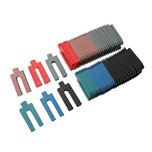 Plastic Packers SPACERS Wedges Builders 1-6mm 100 Pack Glazing/Flooring