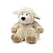 warmies Junior Microwavable & Weighted Stuffed Animals, Sheep - Heated Stuffed Animal Plushie for Warmth & Comfort - Cute Soft Plush Toys for Adults & Children (Boys, Girls, Babies & Toddlers)