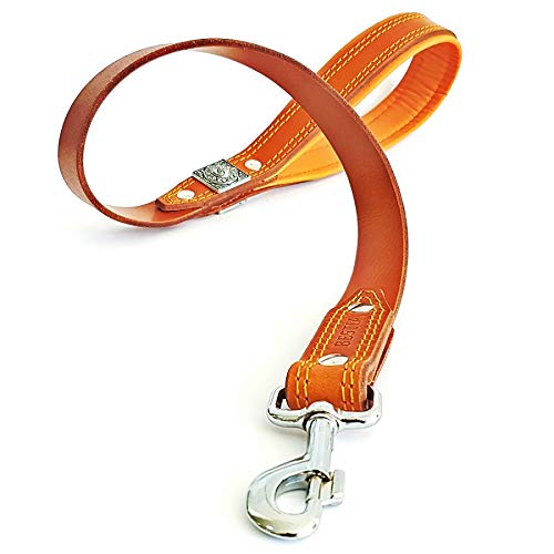 Bestia ''Eros'' Genuine Leather Heavy Duty Leash