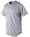 Rawlings Men's Full Button Jersey with Raglan Sleeves