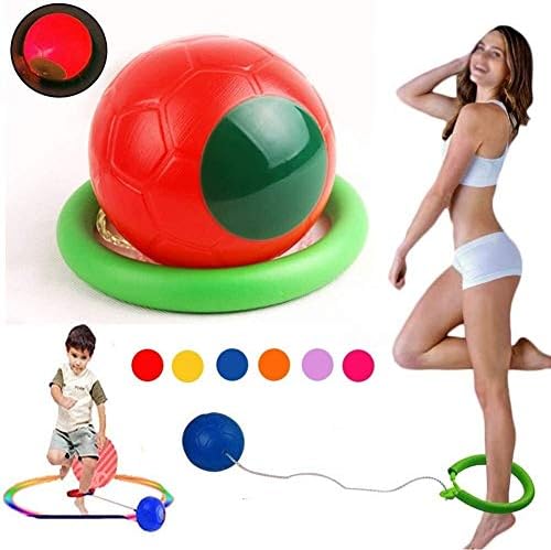 Fanping スキップボール玩具 ホーム用点滅スキップボール親子フィットネスロープスキッピングモーションスイングボールおもちゃの足首をスキップボール 子供ジャンプボールスーパーボールフィットネスモーションツール Color Red B0rlvw5g 1 216円 日本最大級