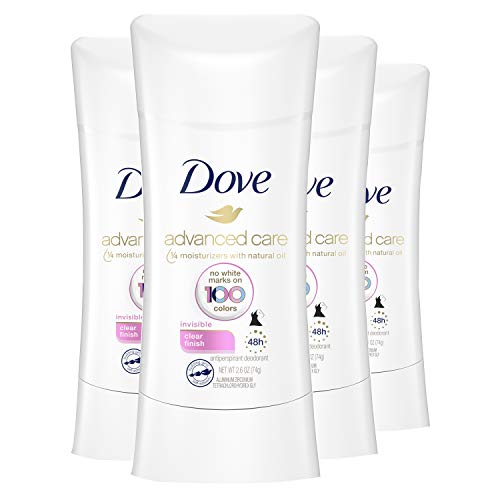 Dove Antiperspirant Deodorant Stick No White Marks on 100 Colors Clear