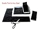 Kiss Dangerous Caked on Dribbles Goodbye! Amazing Oven Liner Bundle - 100% Non-Stick Sturdy Oven Drip Mat, 16 x 23 Spill Mat AND Best in Toaster Oven Accessories - Teflon Toaster Oven Liner