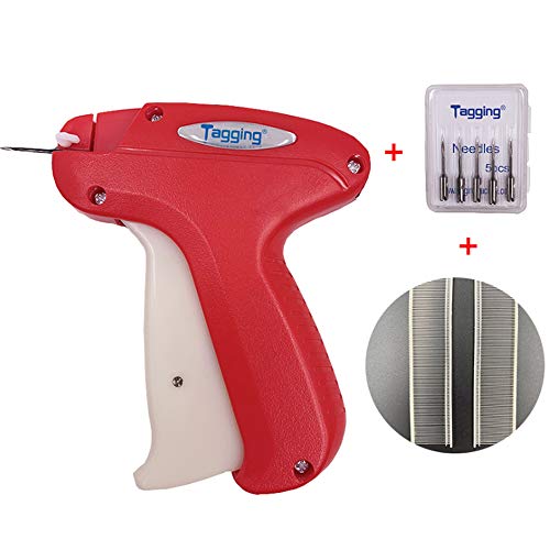 Clothes Tagging Gun, Price Tag Gun Kit with 6 Fine Needles and 2500 pcs Barbs Fasteners