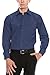 JC DISTRO Men Regular Fit Dress Shirt w/Pocket 19-19.5 Neck34/35Sleeve (3XL) CHARCOALNAVY