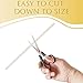 Upper Midland Products Cake Boards and Plastic Dowels, 6 Cardboards Cake Circle Bases, 6,8, and 10 inch, 2 of each Size, With 16 Dowels - Supplies for Two 3 Tier Cakes