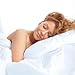Mezzati Brushed Microfiber Bed Sheet Set - Ultra Soft and Lightweight for Ultimate Sleep Comfort, Wrinkle Free and Color Fade Resistant, 4 Piece Set (Peach,Queen Size)