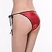 Paradise Silk Lady's Silk Spandex Side Tie Tanga Panties