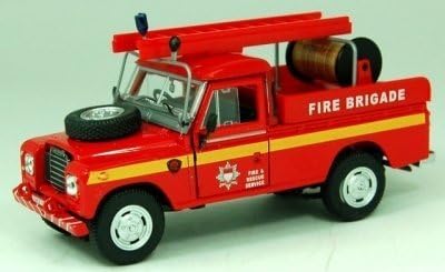 Land Rover S3 109 - Fire Brigade from Cararama 1:43 scale by cararama