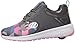 Heelys Girls' Velocity Sneaker, Grey/Pink/Geo, 6 M US Big Kid