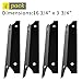SHINESTAR Grill Heat Plates Replacement for Charmglow 810-7440-S, 810-7310-S, 810-7400-S, 810-7600-S, Brinkmann 810-4580-S, 16 3/4 inch Porcelain Steel Heat Tent Flame Tamers (SS-HP004)
