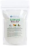 Sinus Relief Epsom Salt Bath Soak With Mint & Cypress Essential Oils & Vitamin C - 100% All Natural No Perfumes No Dyes - Breathe Easy & Relieve Sinus Head Cold Symptoms