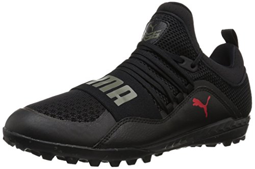 Puma men s 365.18 ignite st soccer shoe, black-flame sc…