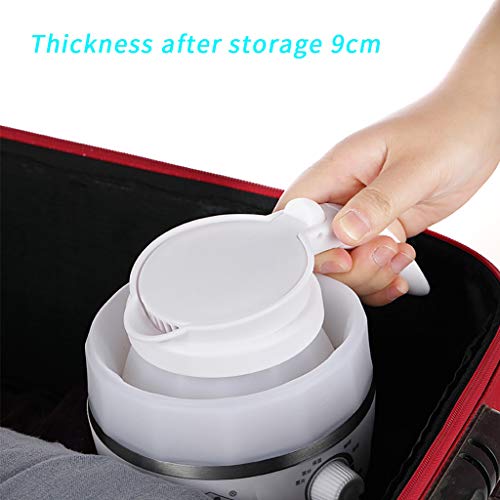 Clearance Sale!DEESEE(TM)Retractable Folding Silicone Electric Kettle Travel Portable Mini Folding Kettl
