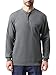 Titicaca FR Pocket Henley 7OZ 100% Cotton Flame Resistant Henley Style Gray Long Sleeve T-Shirts