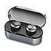 COULAX True Wireless Earbuds Bluetooth Headphones V4.2 Stereo Headset with Cordless Portable Charging Box Sweatproof In-Ear Earphones with Mic - 12 Hours Playtime