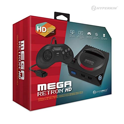 Hyperkin MegaRetroN HD Gaming Console for Genesis/Maga Drive with 2x Premium Controllers