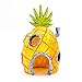 Penn Plax Officially Licensed Nickelodeon Sponge Bob Aquarium Ornament – Sponge Bob’s Pineapple House – Perfect For Fish to Swim In And Around – Full Color 6.5″ Decorationthumb 1